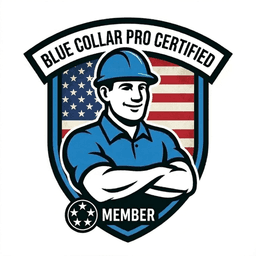 Blue Collar Pro Certified badge
